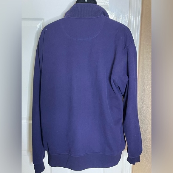 Orvis Mens 1/4 Zip Pullover Sweatshirt Green Blue Gray Size XLarge - Picture 2 of 10